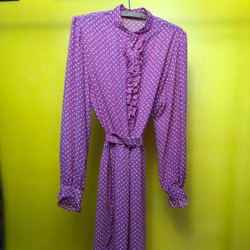 Vintage Ruffle Prairie Dress